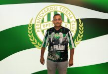 Gáspár Győző egyedi Fradi-meze